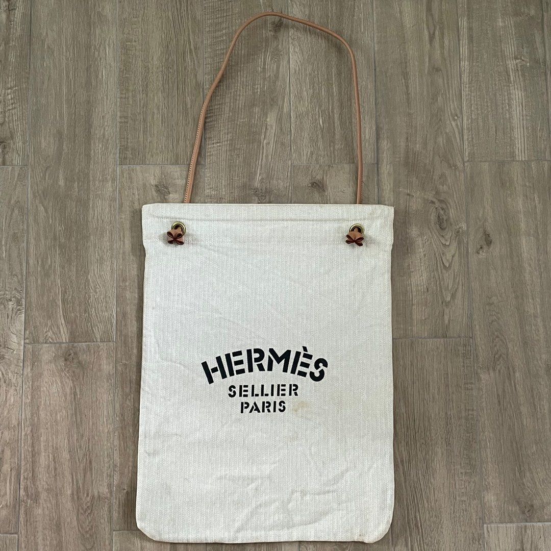 Hermes sellier sale canvas bag