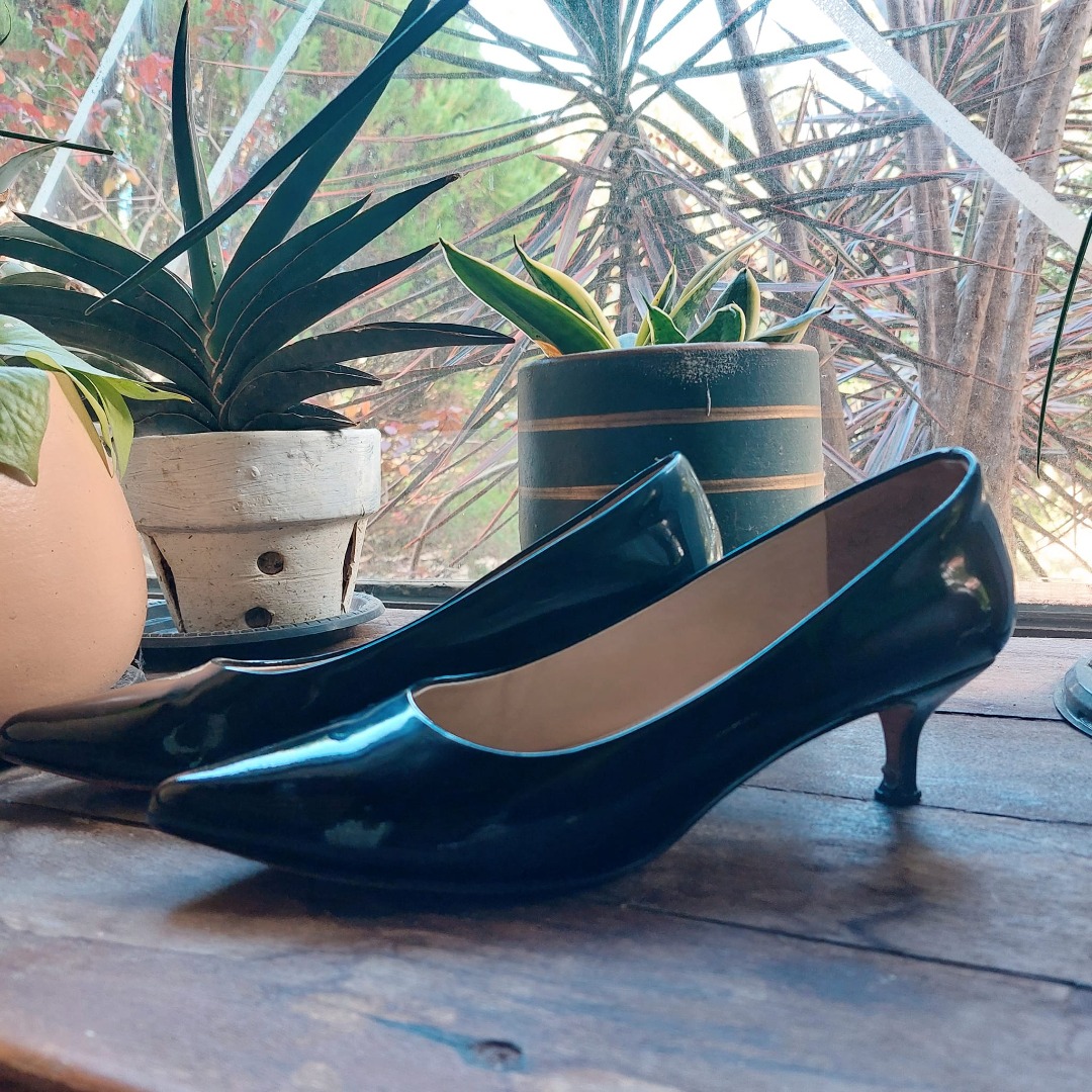 Authentic Miu Miu Kitten Heels in Black on Carousell