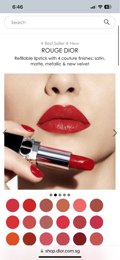 dior rouge dior 999
