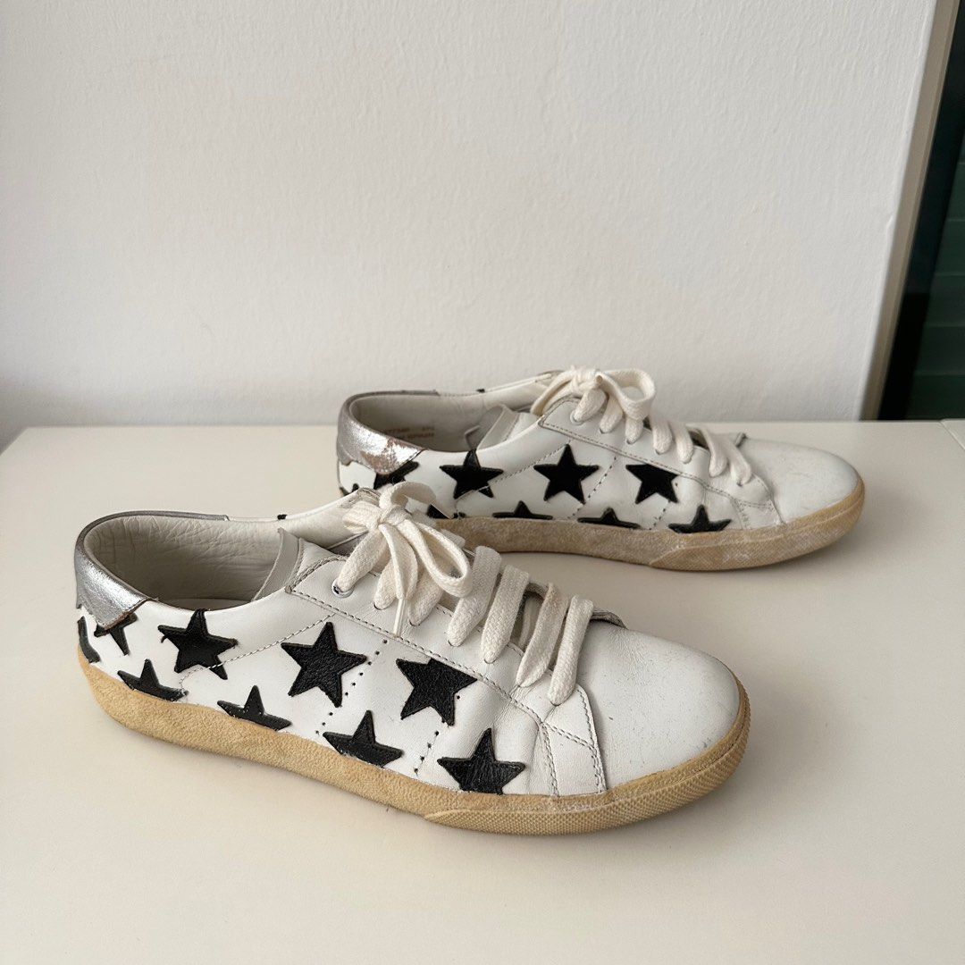 Ysl sales star sneakers