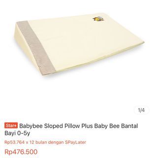 Baby Bee Sloped Pillow / Bantal Anti Gumoh / Anti Gumoh