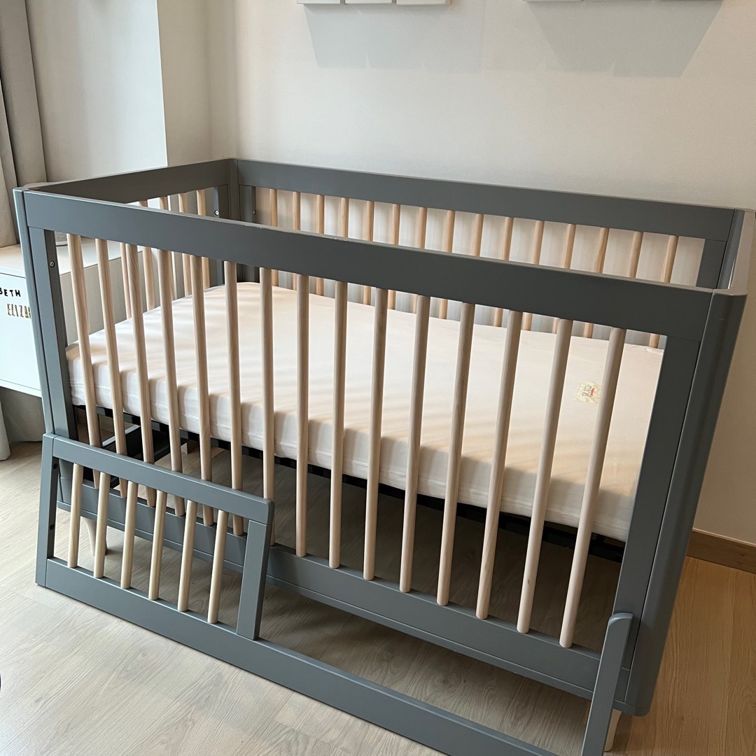 Babyletto Lolly 3in1 Convertible Crib Cot for Baby, Babies & Kids