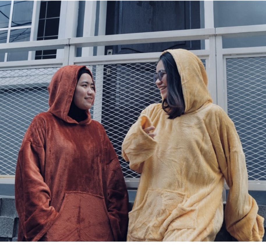 Selimut Hoodie Baju Selimut Universal