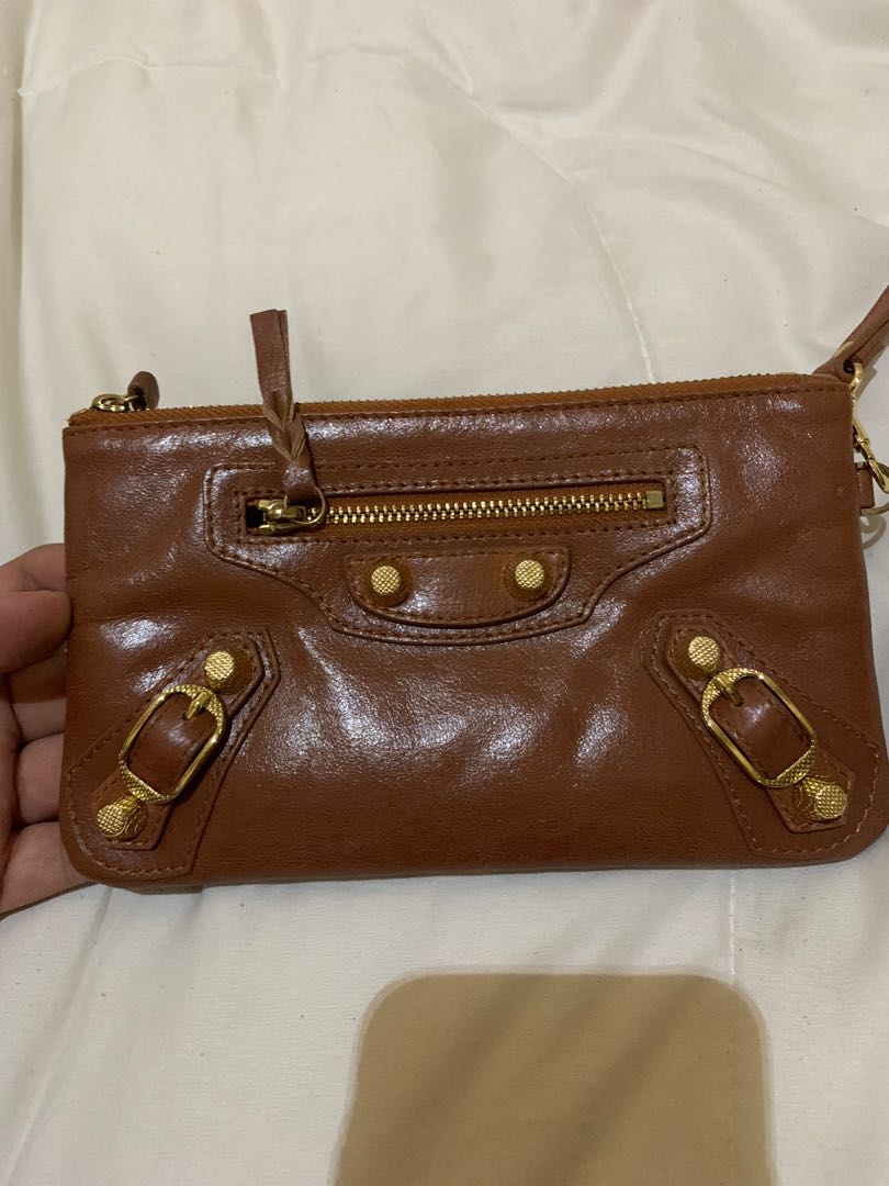 balenciaga wristlet
