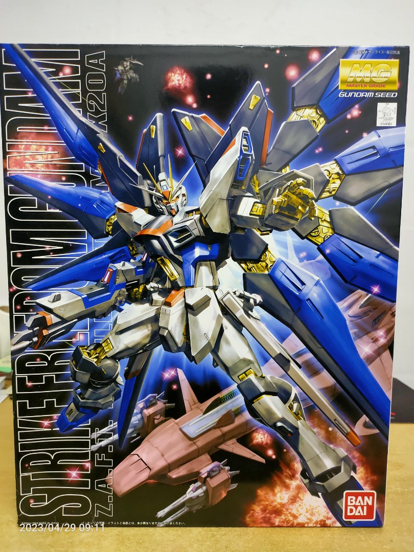 Bandai Gunpla Strike Freedom Gundam MG 1/100, Hobbies & Toys, Toys ...