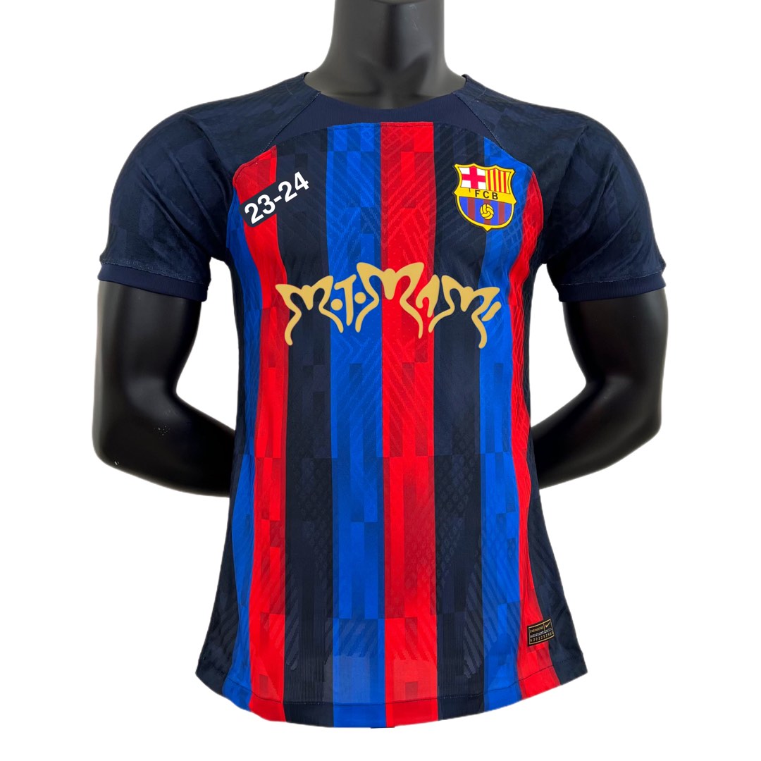 Barcelona Player version Jersey 2324 Football Jersey Soccer Jersey