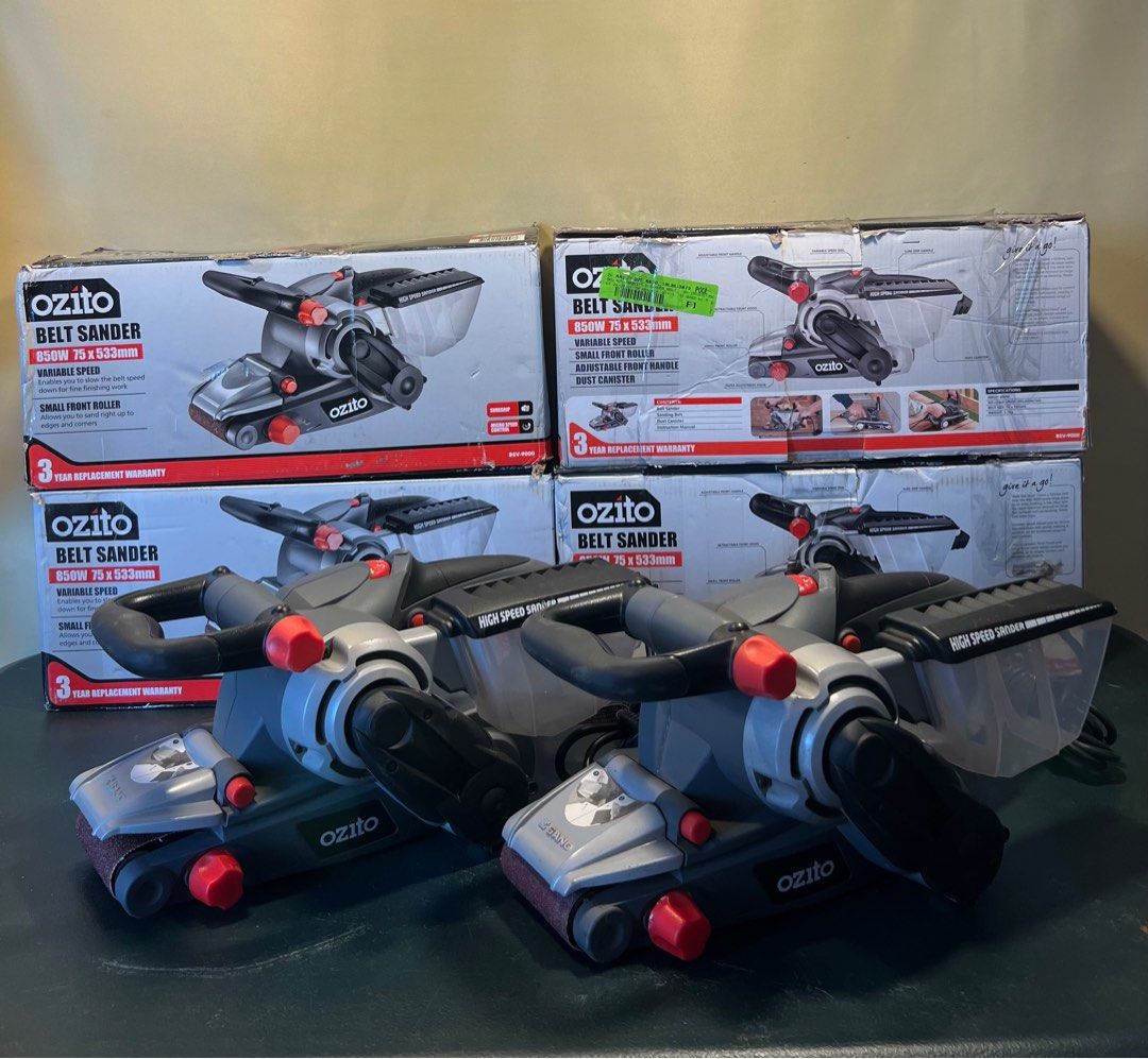 Commercial outlet belt sander
