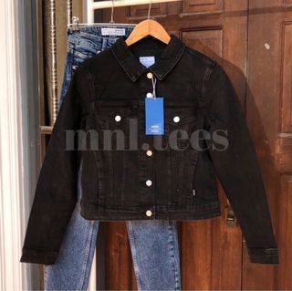 Bershka Denim Jacket (Stretchable) - Black