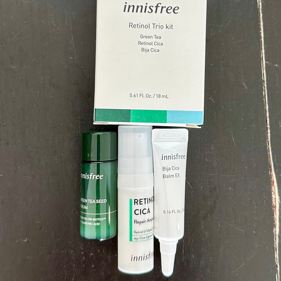 [BNIB] innisfree Retinol Trio Kit, Beauty & Personal Care, Face, Face