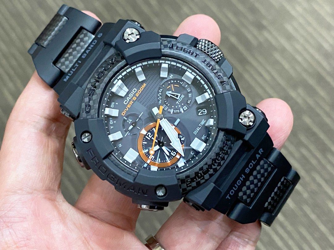 casio frogman carbon