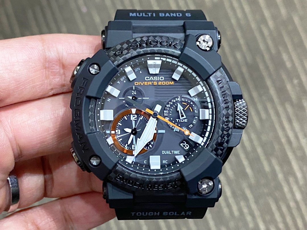 casio frogman carbon
