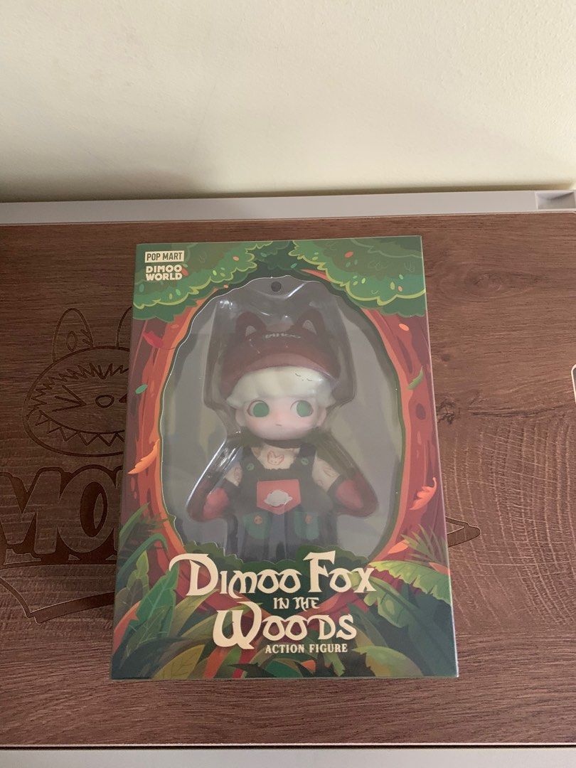 Brand New sealed Popmart Dimoo Fox In The Woods action figure
