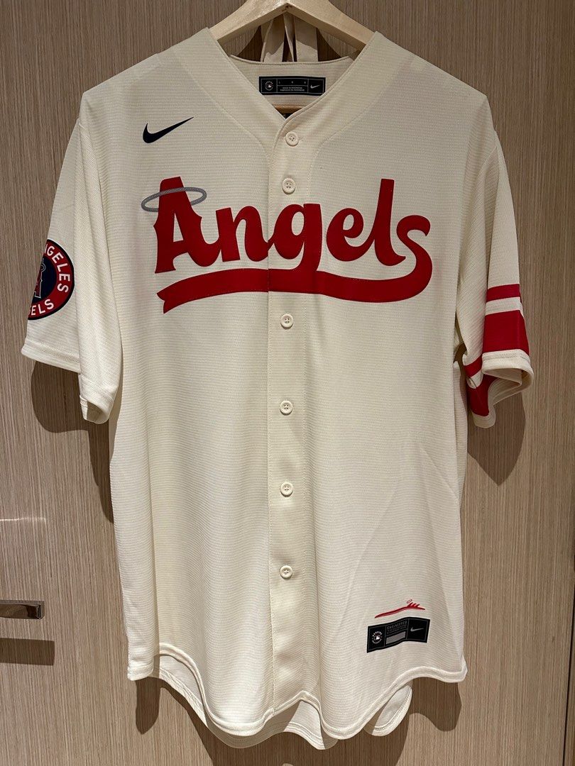 Shohei Ohtani Los Angeles Angels White Gold & Black Gold Jersey - All -  Vgear
