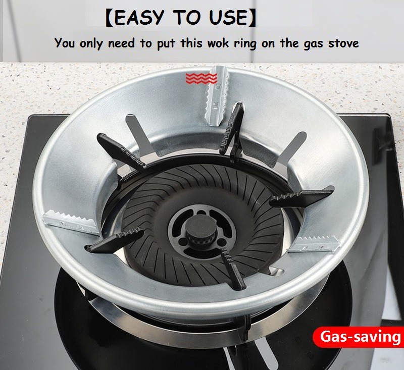 Complete Wok Set With Ring And Stand - New Asian Cooking Kit
