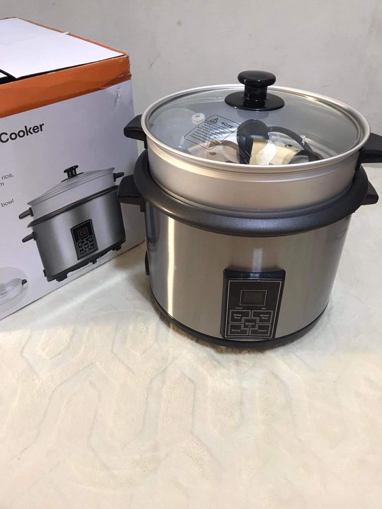 Branded 5in1 Digital Display Led Rice Cooker 10 Cups, TV & Home