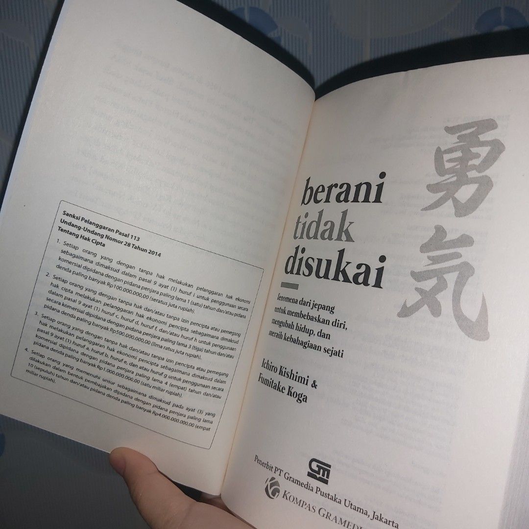 Buku Berani Tidak Disukai Ichiro Kishimi And Fumitake Koga International