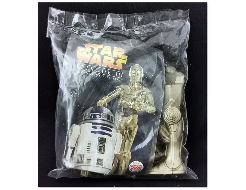 Burger king revenge of the sith toys online