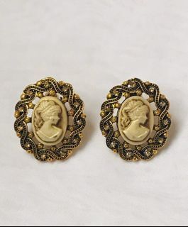 Cameo Earrings