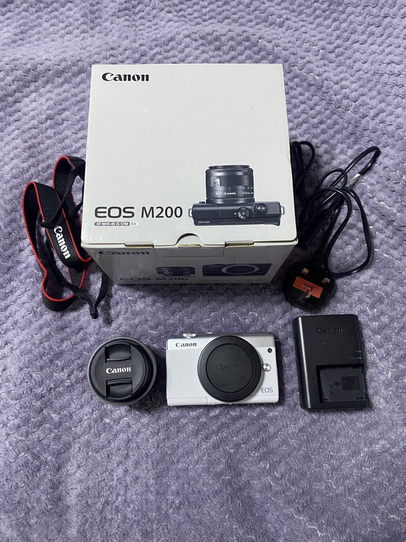 Canon EOS M200 Mirrorless Camera, Photography, Cameras on Carousell