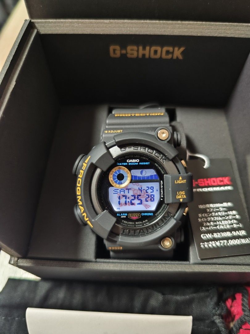 Casio G-Shock Frogman 30th Anniversary 日版GW-8230B-9AJR +GW