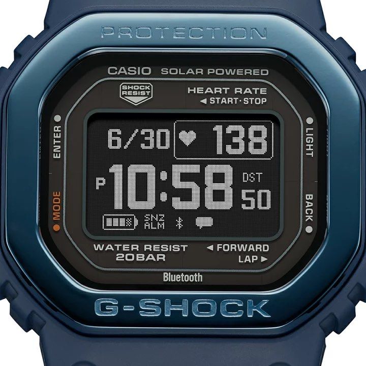 CASIO JDM日版G-SHOCK G-SQUAD 手錶DW-H5600MB-2JR, 男裝, 手錶及配件