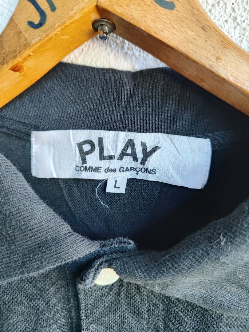 cdg play dress shirt