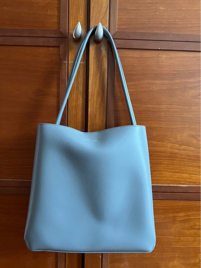 Charles & Keith Leia Tote Bag in Green