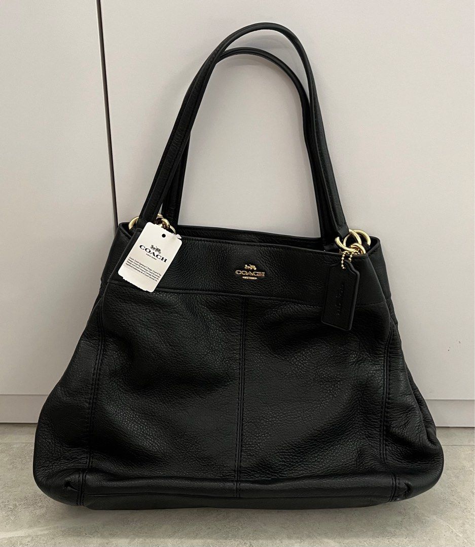 Coach Handbag Black Lexy Shoulder Bag Women s Fashion Bags Wallets Shoulder Bags on Carousell