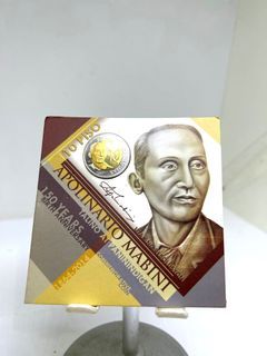 Commemorative 10 Peso Coin Apolinario Mabini