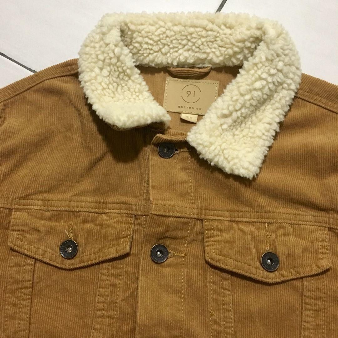 Cotton On Sherpa Collar Rodeo Jacket
