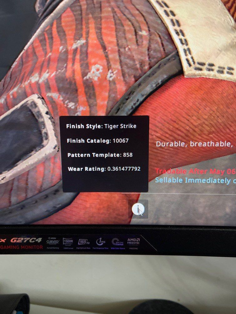 csgo glove tiger strike field tested. PM for float info, Video Gaming