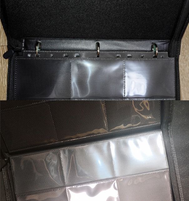Top Quality Customize Card Album Card Binder 4 / 9 / 12 pockets top ...