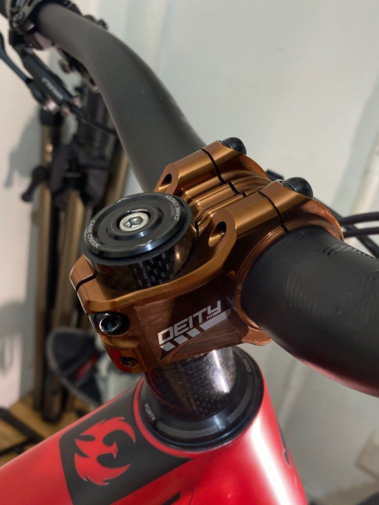 Deity copperhead 35 stem, Sports Equipment, Bicycles & Parts, Parts