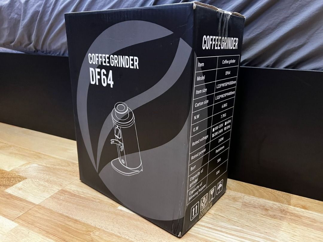 DF64 Coffee Grinder White, TV & Home Appliances, Kitchen Appliances