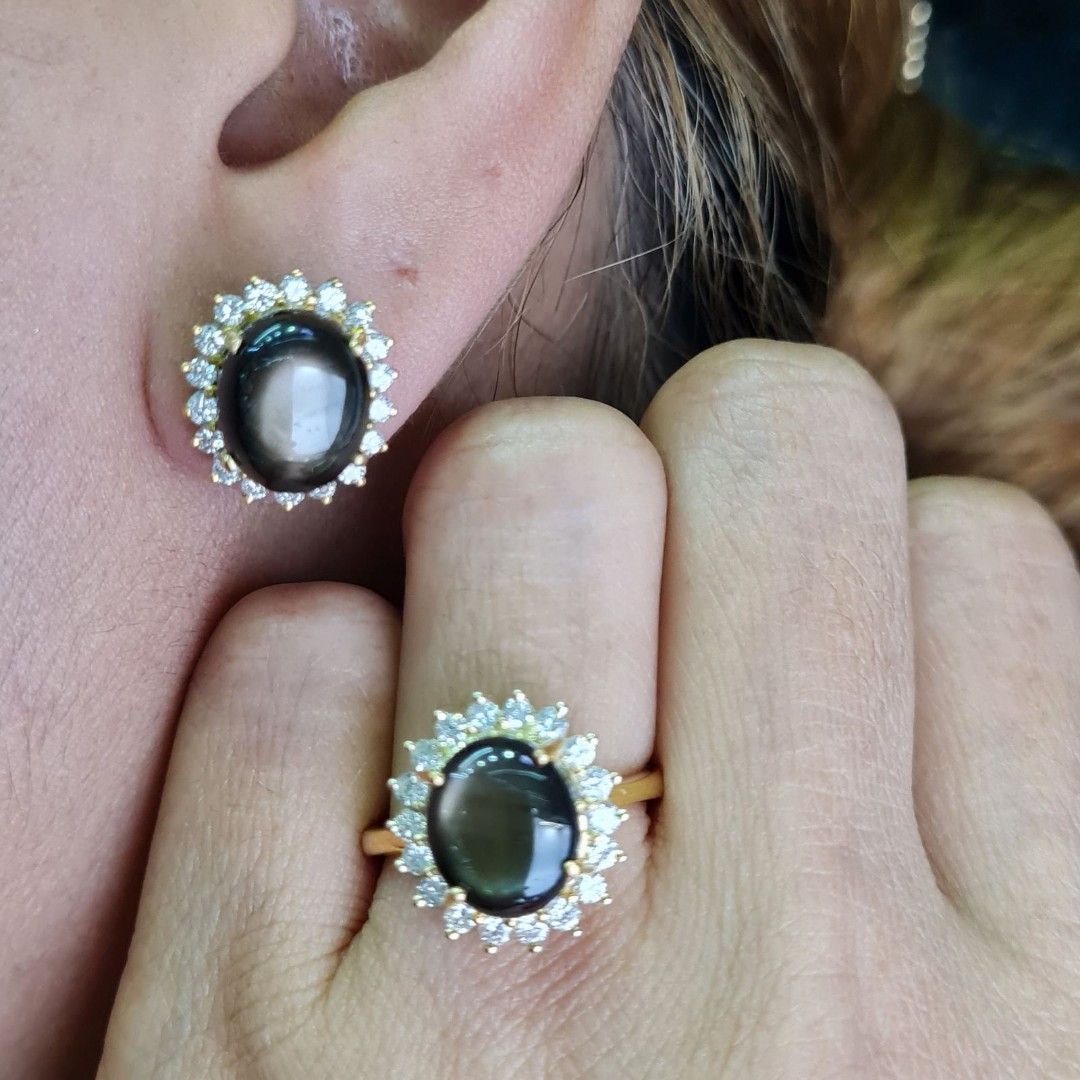 Tiger diamond ring new arrivals