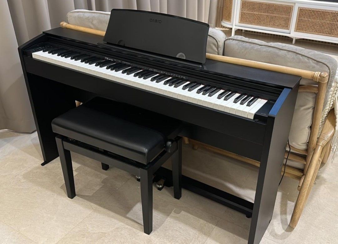 Digital Piano (Casio PX770 Privia Black), Hobbies & Toys, Music