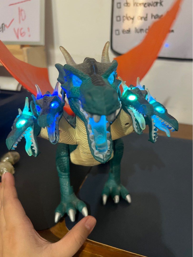 Dinosaur Battery Operated (Category: Interactive Toys) located in Batangas. Submitted by zhyee (Listing ID 1227794759, Image 2). Description: Dinosaur Battery Operated The green one is the only working with batteries Preferred meet up para no shipping fee.