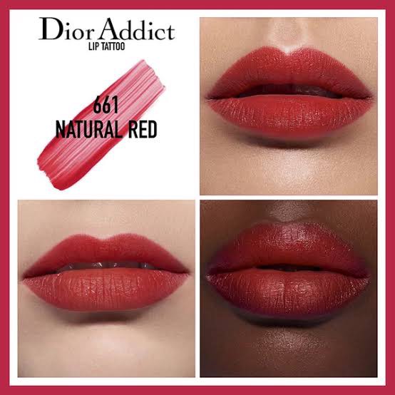 Dior Addict Lip Tattoo Shade 661 Natural Red Lip tint Luxury