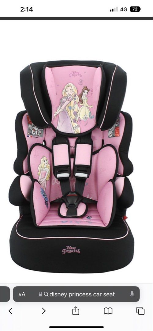 Disney Princess Baby Car seat Babies Kids Going Out Car Seats