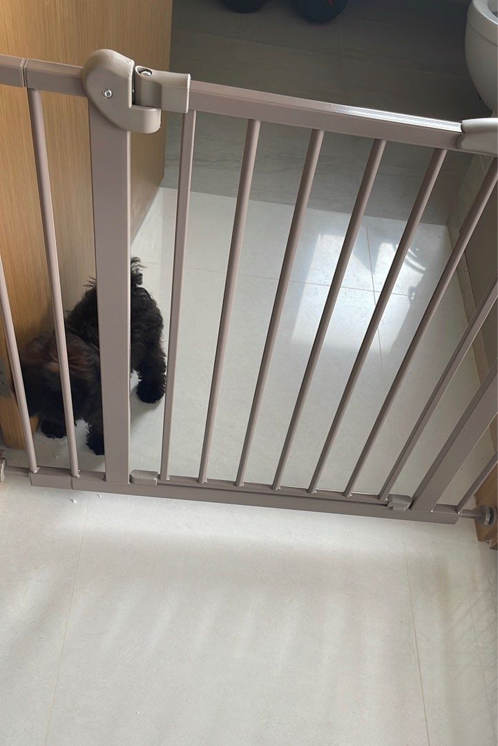 Dog Barrier Restricting Door (Pet Gate/Door) w/ 2x extenders, Furniture