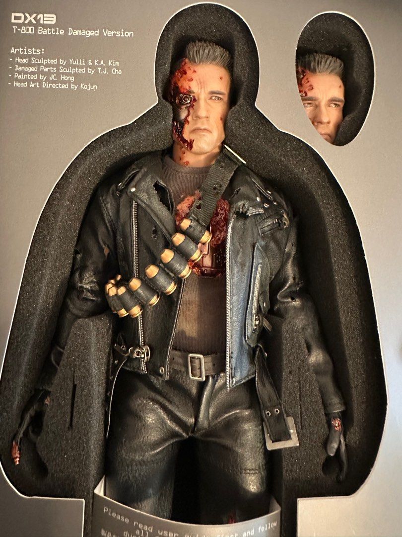 🌈中古DX13 Special Edition Hot Toys Terminator 2: Judgment Day T2