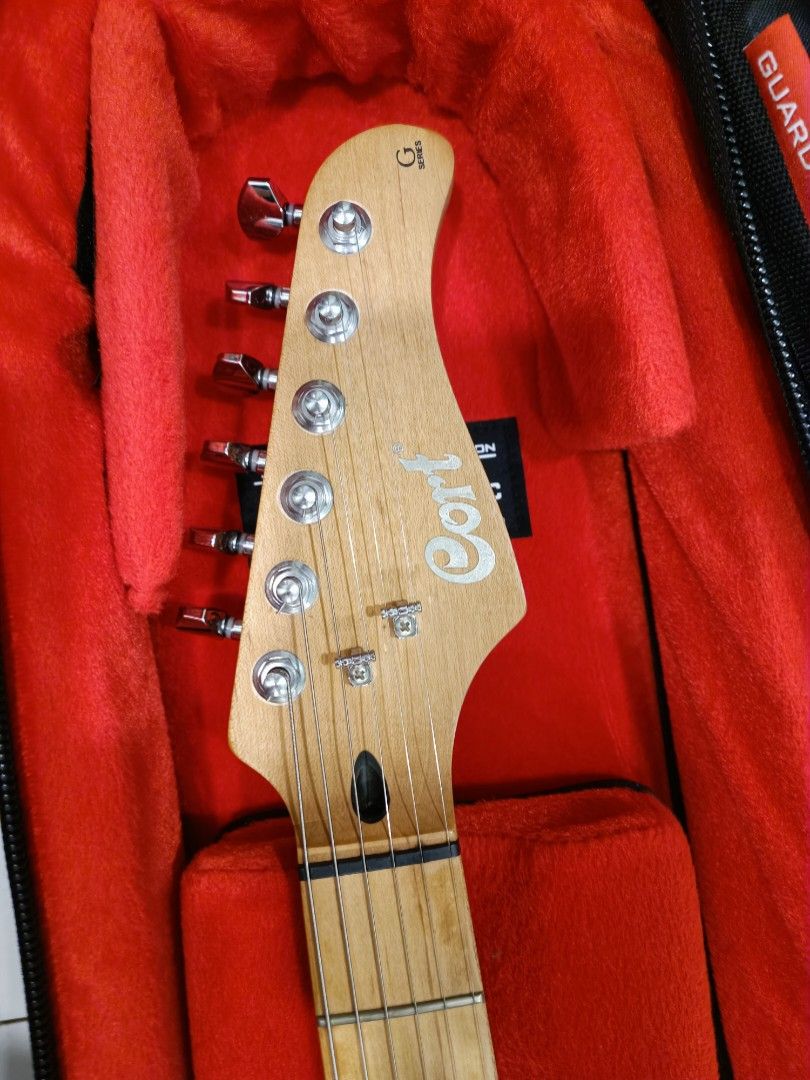 Electric guitar Cort G260 upgraded superstrat, Hobbies & Toys, Music ...