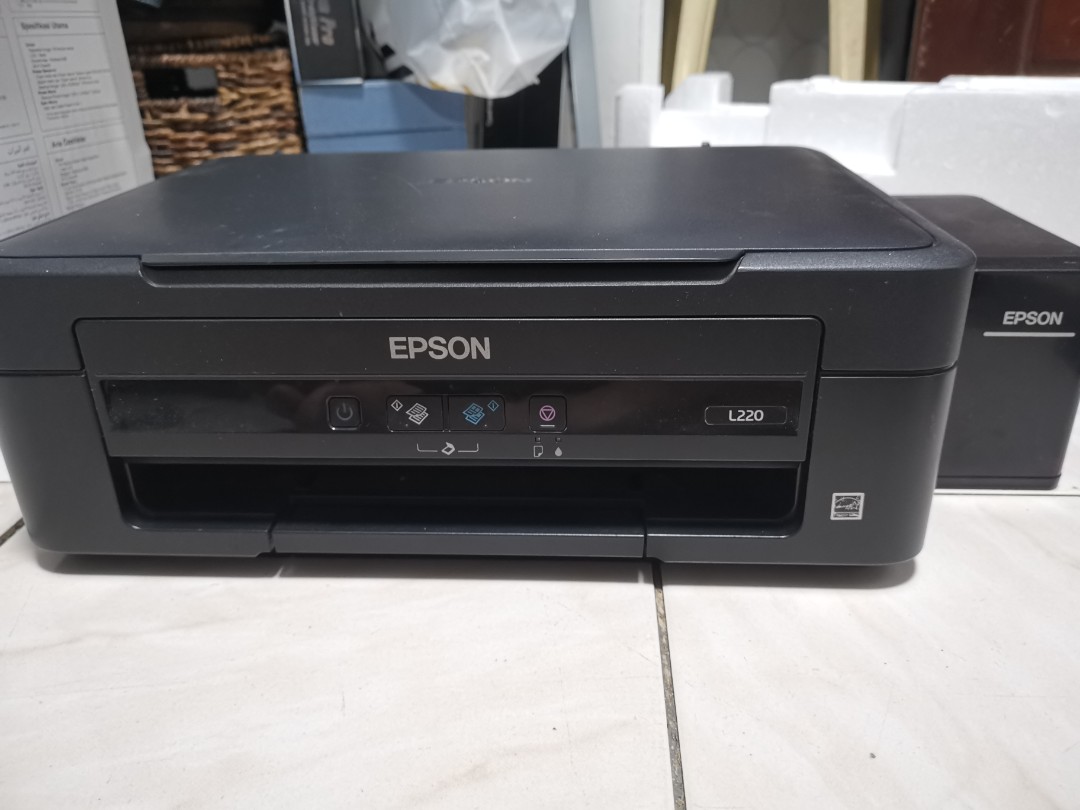 Epson L220 Printer Ciss Computers And Tech Printers Scanners And Copiers On Carousell 0267