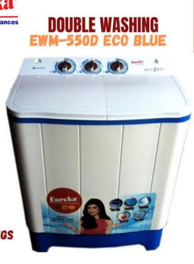 Eureka Eco Tub Washing Machine 5.5kg, TV & Home Appliances, Washing