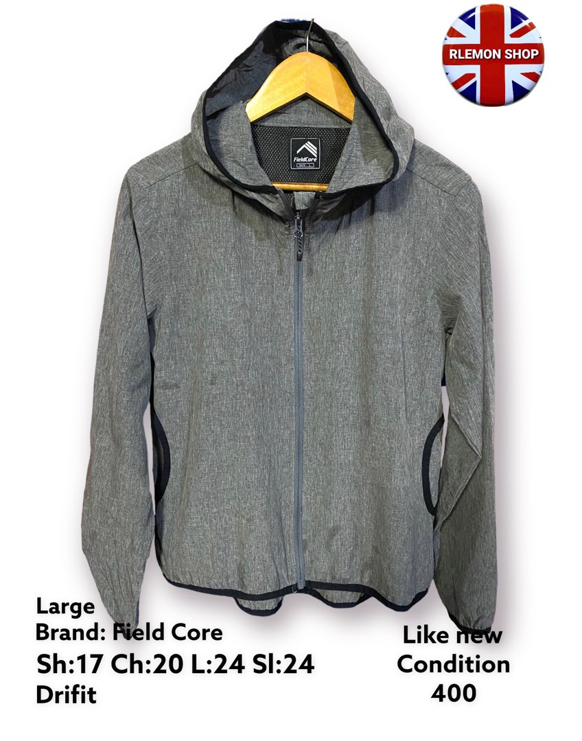 Field Core Drifit Hoodie Jacket, Women's Fashion, Coats, Jackets and Outerwear on Carousell