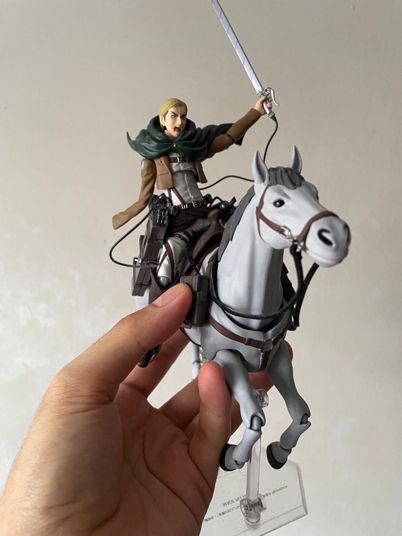 Figma Erwin Smith Attack on Titan, Hobbies & Toys, Toys & Games on