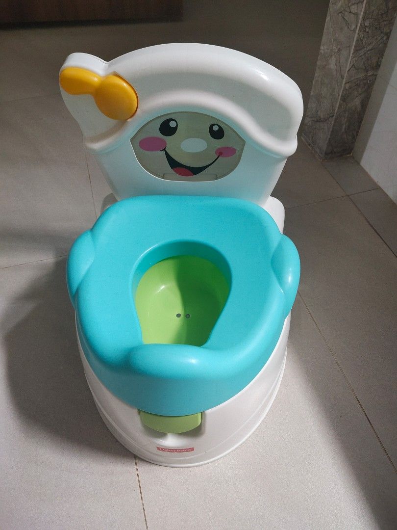 Fisher-price Potty training seat with light and sounds, Babies & Kids ...