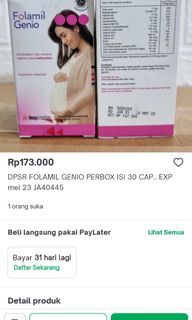 Fitamin Ibu Hamil - Folamil Genio