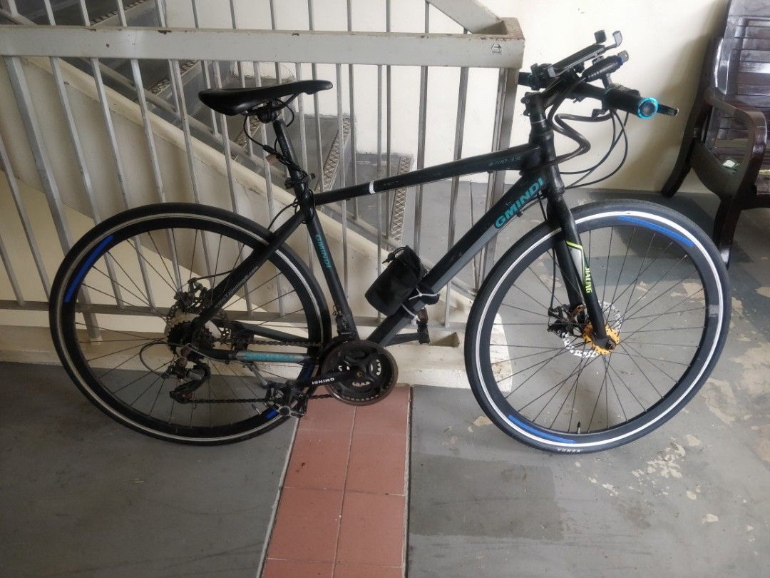 Flat bar road bike Sports Equipment Bicycles Parts Bicycles on Carousell