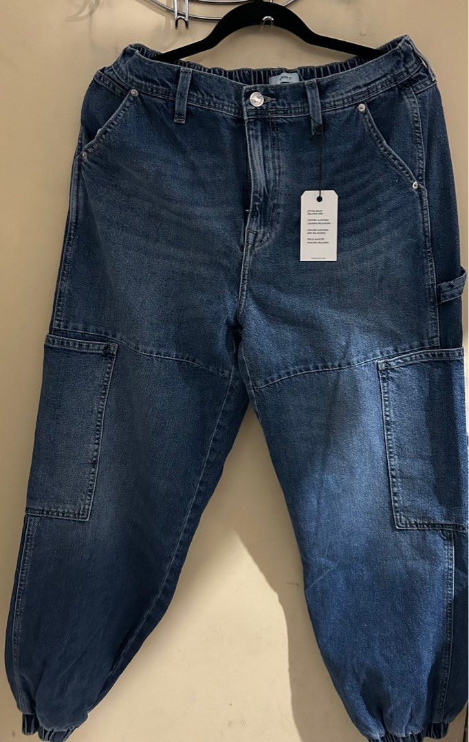 Denim joggers womens forever 21 hotsell